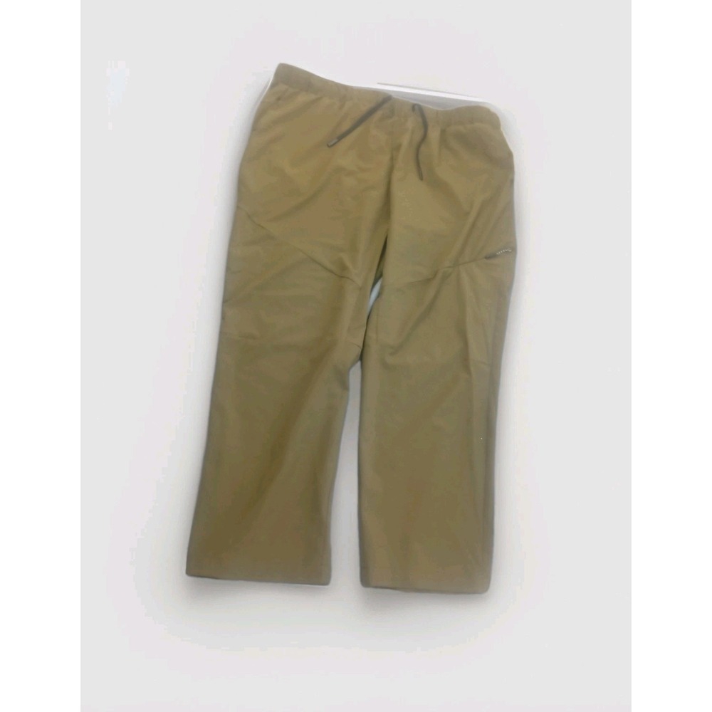FLX Men's Dynamic Stretch Slim Athletic Ankle Track Sweatpants Pants Green  XXL
